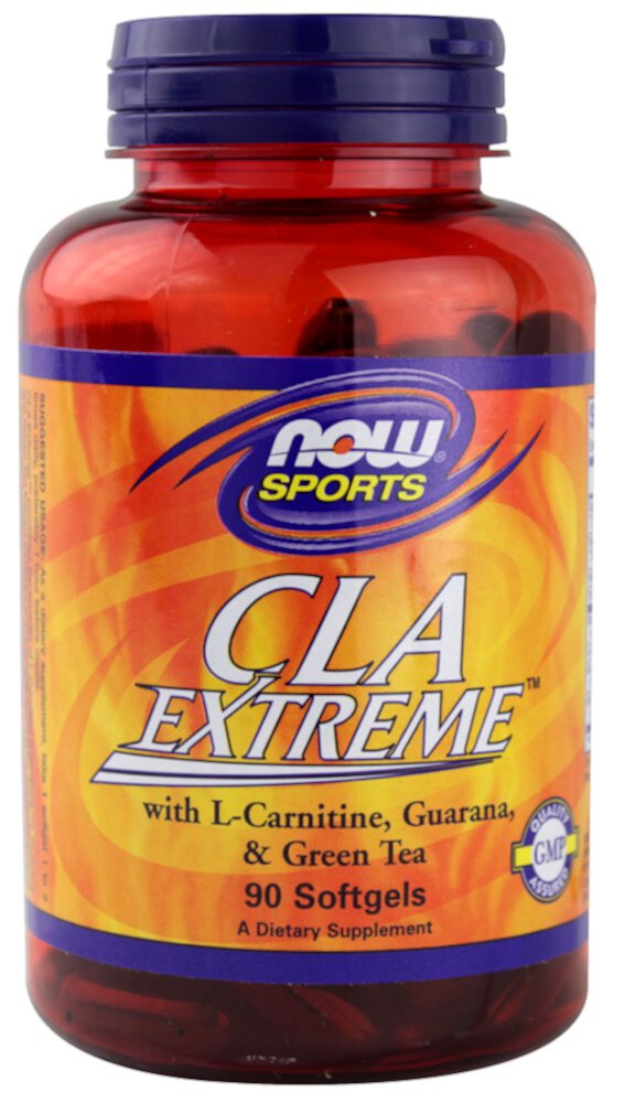 Sports CLA Extreme -- 90 Softgels (Мягкие капсулы) NOW Foods