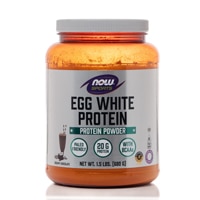 NOW Sports Eggwhite Protein Rich Chocolate — 1,5 фунта NOW Foods