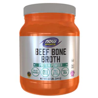 Sports Beef Broth - Informed Sport Certified -- 1.2 lbs NOW Foods