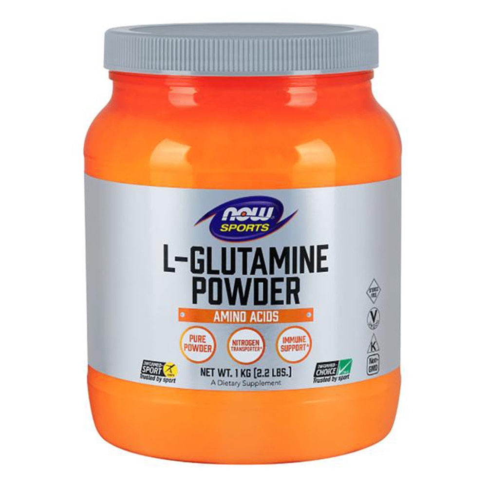 L-Глутамин в порошке - 2.2 фунта (997 г) - NOW Foods NOW Foods