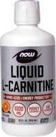 Sports L-Carnitine Liquid (Жидкость) - Informed Sport Certified Citrus -- 1000 mg - 32 fl oz (Жидкие унции) NOW Foods