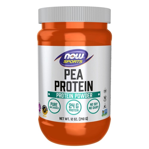 Sports Pea Protein - Informed Sport Certified Natural Unflavored (Без вкуса) -- 12 oz (Унции) NOW Foods