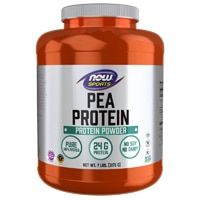 Sports Pea Protein Powder (Порошок) - Informed Sport Certified Unflavored (Без вкуса) -- 7 lbs NOW Foods