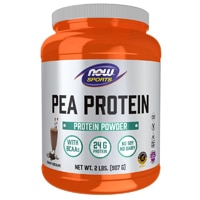 Sports Pea Protein - Informed Sport Certified Creamy Chocolate -- 2 lbs NOW Foods