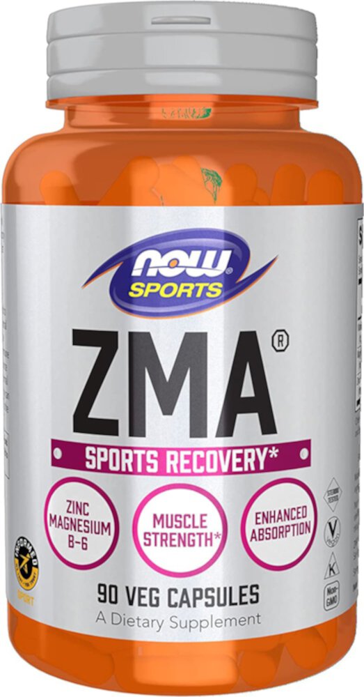 NOW Sports ZMA Sports Recovery — 180 капсул NOW Foods
