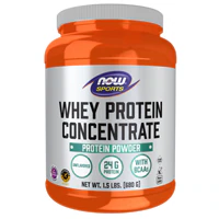 Sports Whey Protein Concentrate - Informed Sports Certified Unflavored (Без вкуса) -- 1.5 lbs NOW Foods