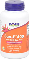 Sun-E 400 -- 120 Softgels (Мягкие капсулы) NOW Foods