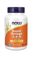 Super Omega 3-6-9 - 1200 мг - 180 мягких капсул - NOW Foods NOW Foods