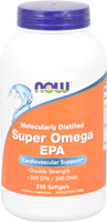 NOW Super Omega EPA — 240 мягких капсул NOW Foods