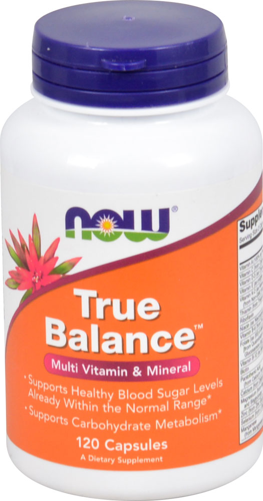 True Balance High Potency Multiple -- 120 Capsules (Капсулы) NOW Foods