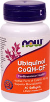 Убиквинол CoQH-CF - 50мг - 60 капсул - NOW Foods NOW Foods