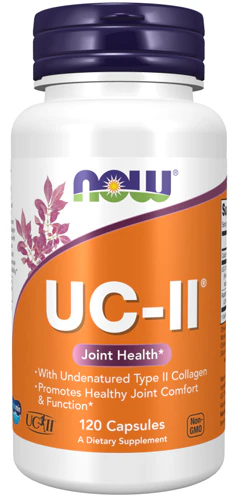 UC-II® капсулы с коллагеном II типа для здоровья суставов, 120 шт. NOW Foods