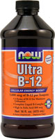 NOW Ultra B-12 -- 5000 мкг - 16 жидких унций NOW Foods
