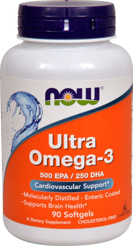 Ultra Omega-3 - 90 капсул - NOW Foods NOW Foods