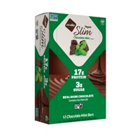 NuGo Nutrition NuGo® Slim Bars Безглютеновые батончики с шоколадной мятой -- 12 Батончики NuGo Nutrition