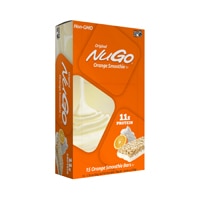 Протеиновые батончики NuGo Nutrition Апельсиновый смузи — 15 батончиков NuGo Nutrition
