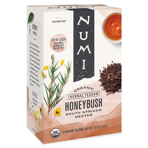 Numi Honeybush Bushman's Brew™ -- 18 чайных пакетиков Numi