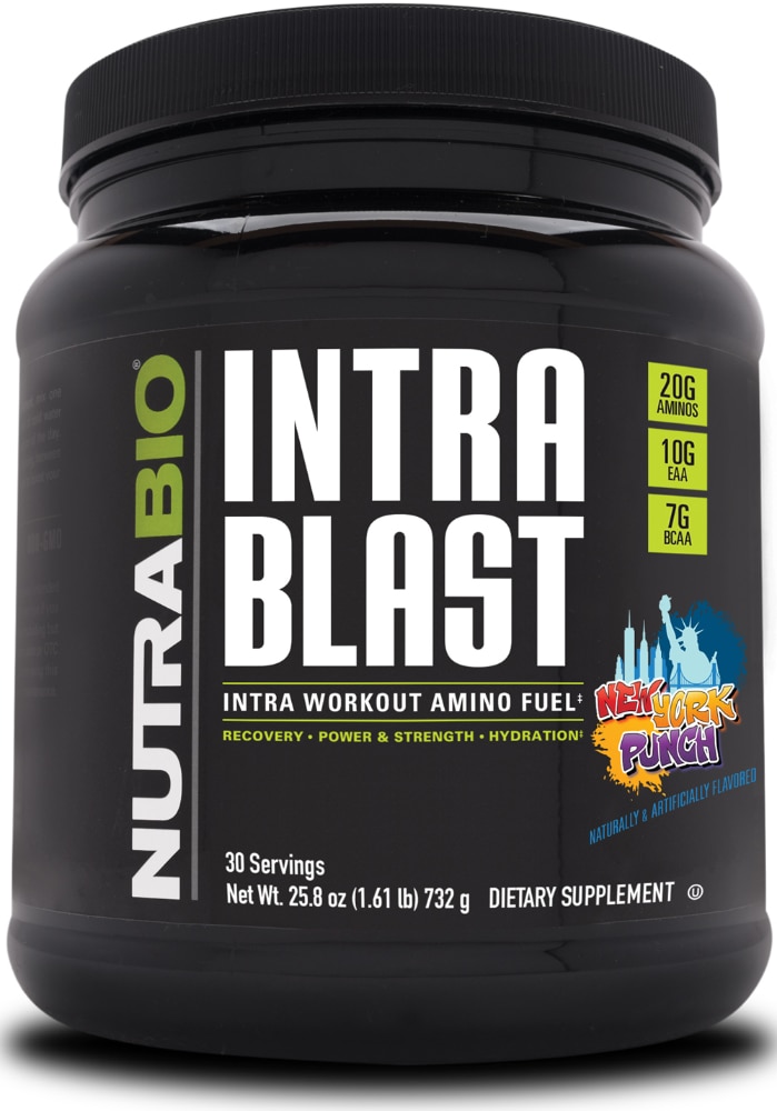 Intra Blast New York Punch -- 25.8 oz (Унции) NutraBio