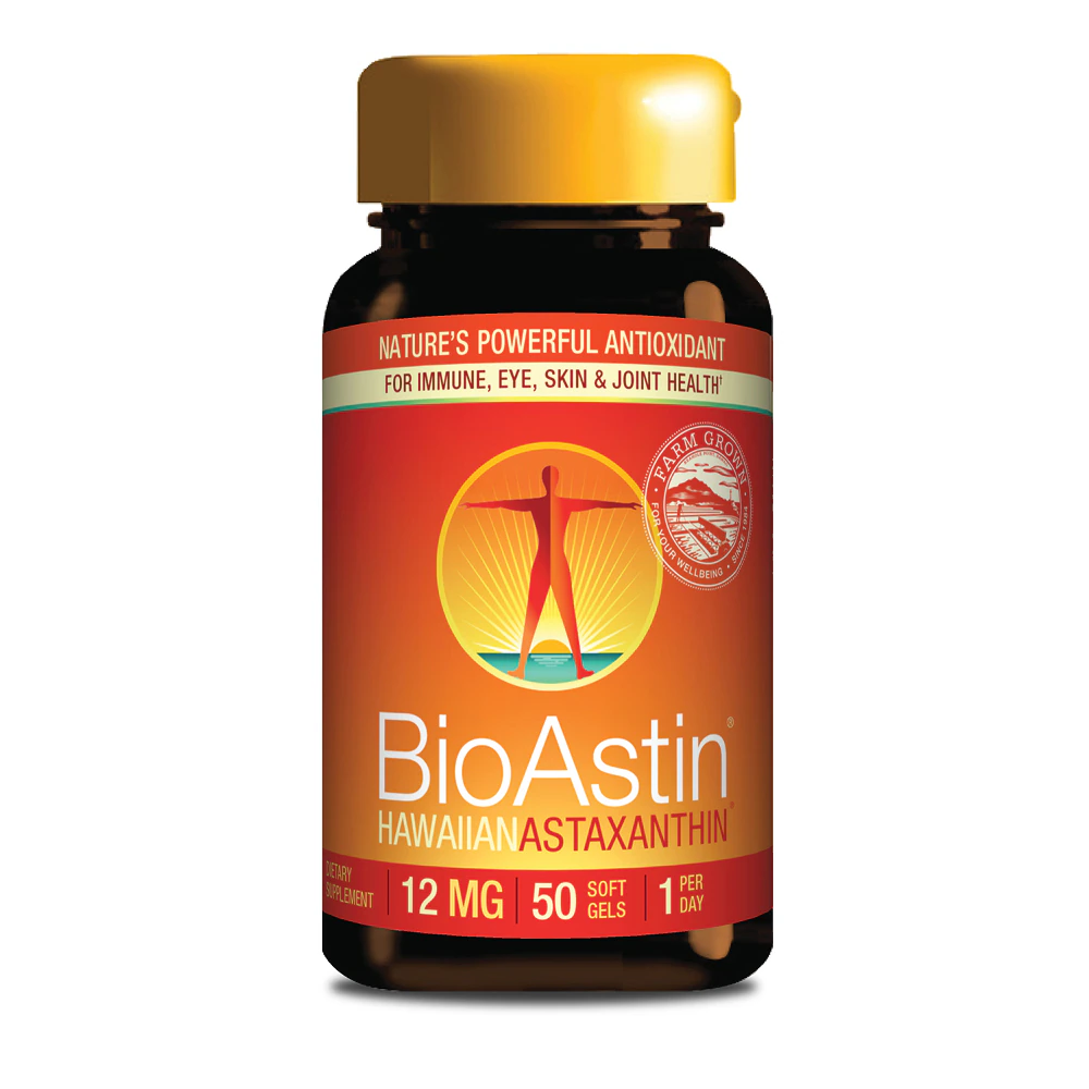 BioAstin Hawaiian Astaxanthin -- 12 mg - 50 Softgels (Мягкие капсулы) Nutrex Hawaii