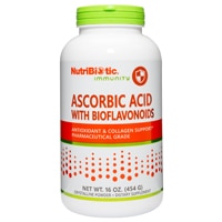 Ascorbic Acid with Bioflavonoids -- 16 oz (Унции) NutriBiotic