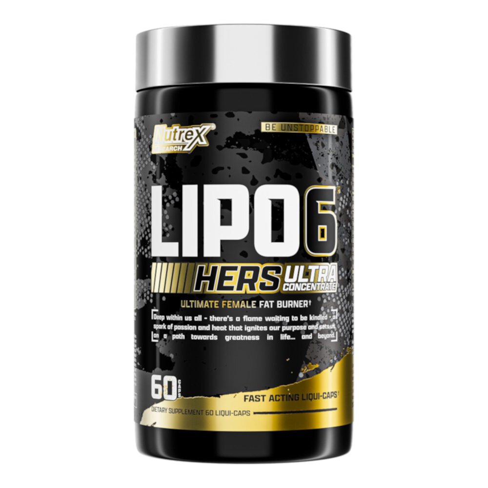 LIPO-6® Black Hers -- 60 Capsules (Капсулы) Nutrex Research