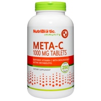 Buffered Meta-C -- 1000 mg - 250 Vegan Tablets (Таблетки) NutriBiotic