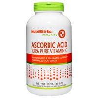 Immunity Ascorbic Acid 100% Pure Vitamin C Powder (Порошок) -- 16 oz (Унции) NutriBiotic