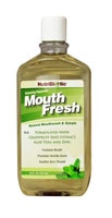 Mouth Fresh жидкость для полоскания рта с перечной мятой -- 16 жидких унций NutriBiotic