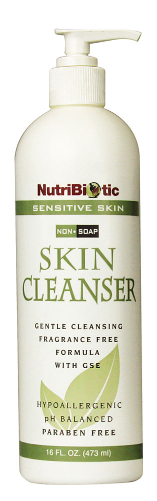 NutriBiotic Skin Cleanser Sensitive Skin - 16 жидких унций NutriBiotic
