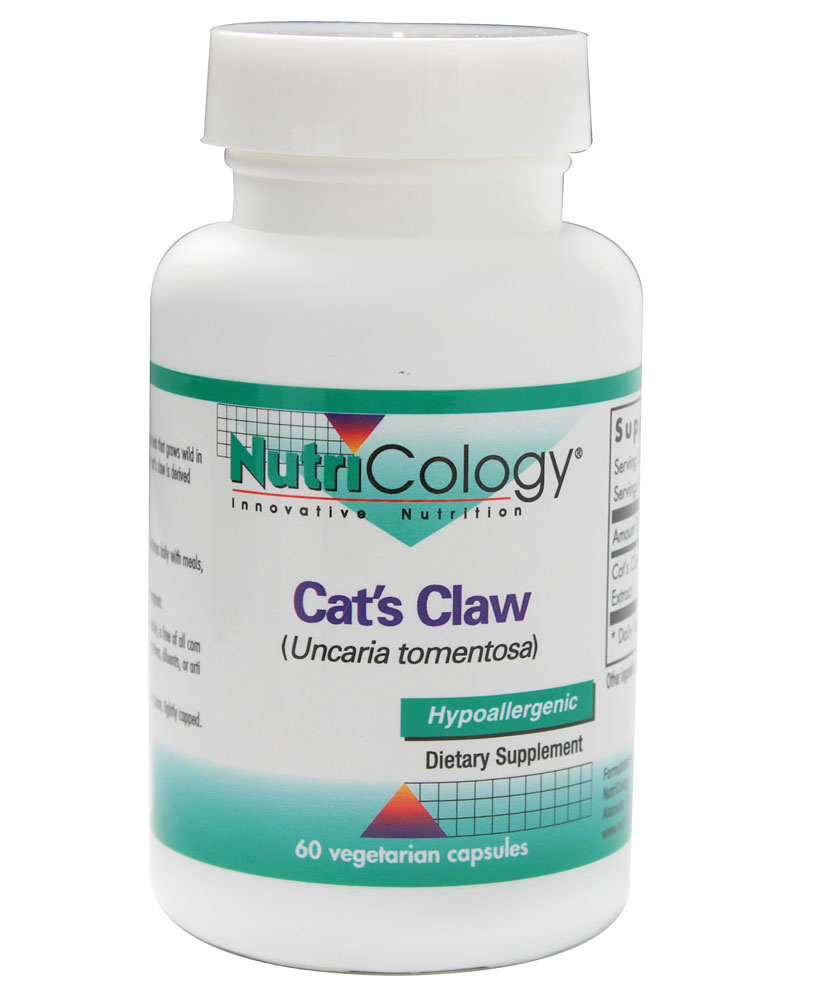 Cat's Claw -- 60 Vegetarian Capsules (Вегетарианские капсулы) Nutricology