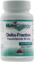 Delta-Fraction Tocotrienols -- 50 mg - 75 Softgels (Мягкие капсулы) Nutricology