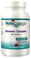Комплекс Glucevia™ с хромом -- 120 вегетарианских капсул Nutricology