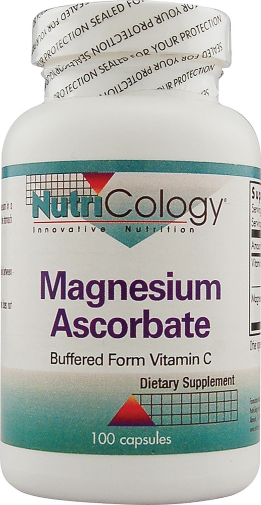 Magnesium Ascorbate -- 100 Capsules (Капсулы) Nutricology