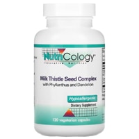 Milk Thistle Seed Complex -- 120 Vegetarian Capsules (Вегетарианские капсулы) Nutricology