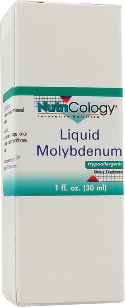 Molybdenum Liquid (Жидкость) -- 1 fl oz (Жидкие унции) Nutricology