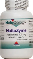 NattoZyme -- 100 mg - 180 Softgels (Мягкие капсулы) Nutricology