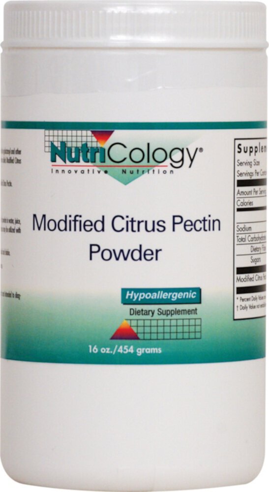 Modified Citrus Pectin Powder (Порошок) -- 16 oz (Унции) Nutricology