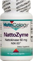 NattoZyme -- 50 mg - 90 Vegetarian Capsules (Вегетарианские капсулы) Nutricology