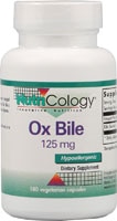 Ox Bile -- 125 mg - 180 Vegetarian Capsules (Вегетарианские капсулы) Nutricology