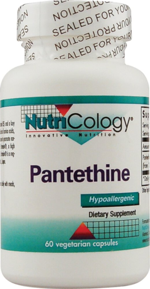 Pantethine -- 60 Vegetarian Capsules (Вегетарианские капсулы) Nutricology