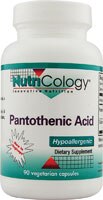 Pantothenic Acid -- 90 Capsules (Капсулы) Nutricology