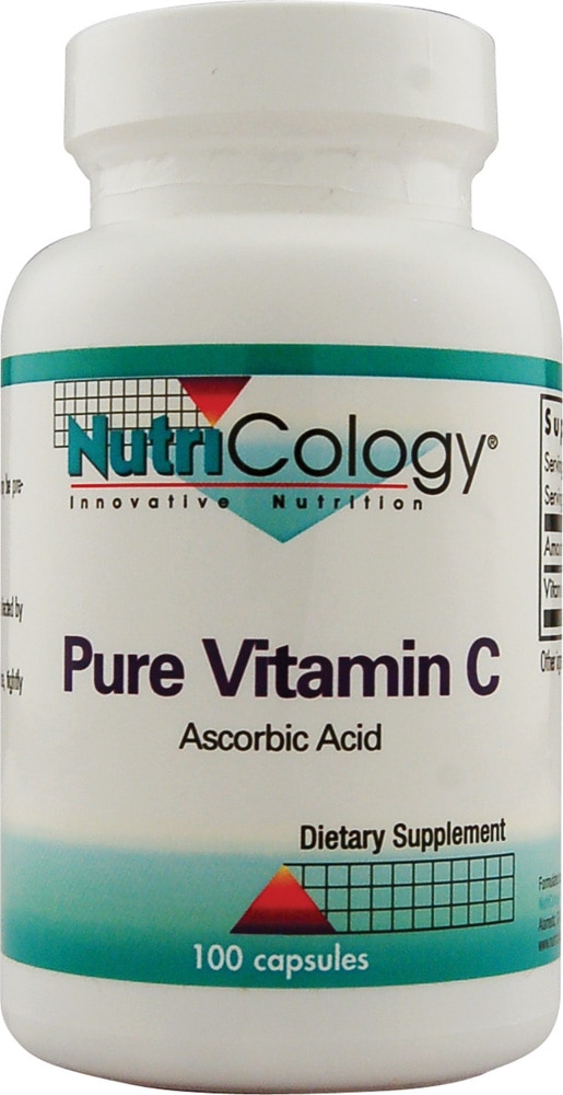 Pure Vitamin C -- 100 Capsules (Капсулы) Nutricology