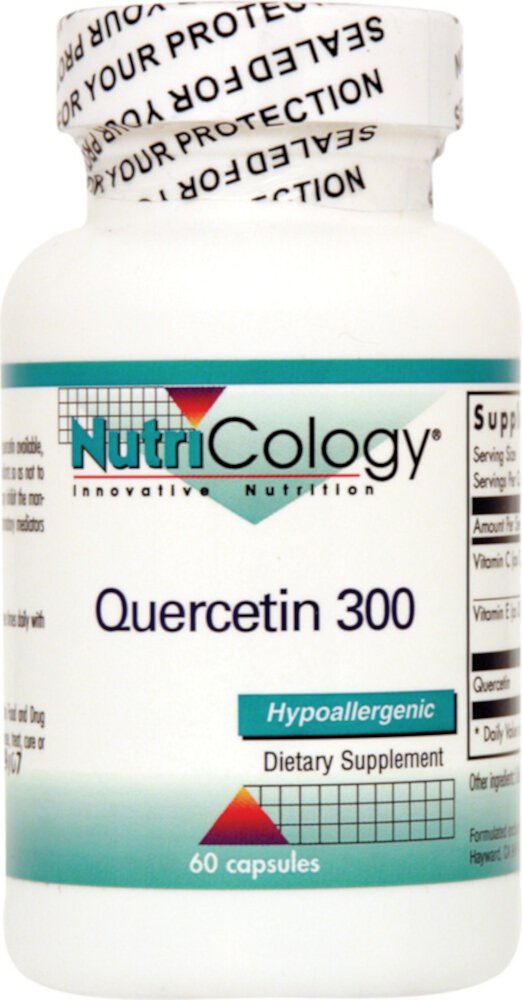 Quercetin 300 -- 60 Capsules (Капсулы) Nutricology