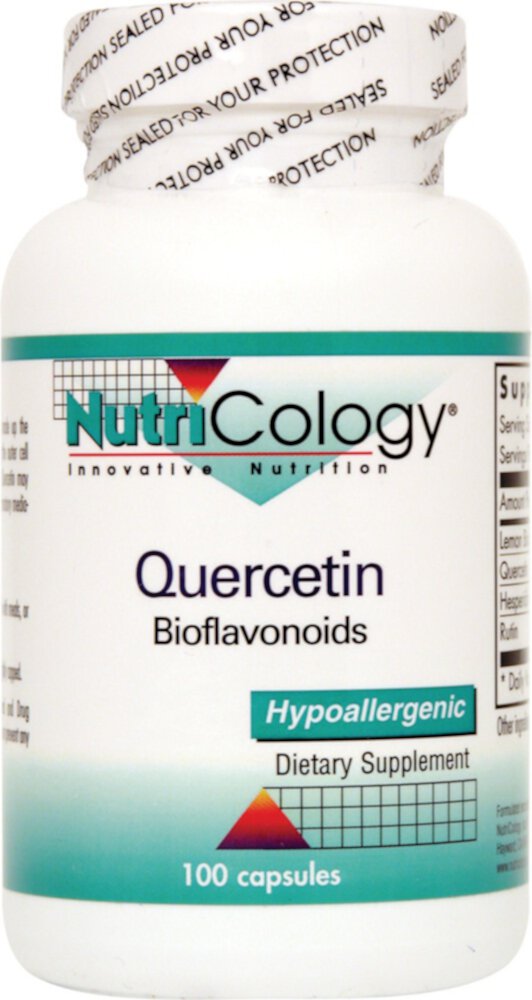 Quercetin Bioflavonoids -- 100 Vegetarian Capsules (Вегетарианские капсулы) Nutricology