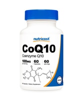 CoQ10 - 100 мг - 60 капсул - Nutricost Nutricost
