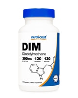 DIM Capsules (Капсулы) -- 300 mg - 120 Capsules Nutricost