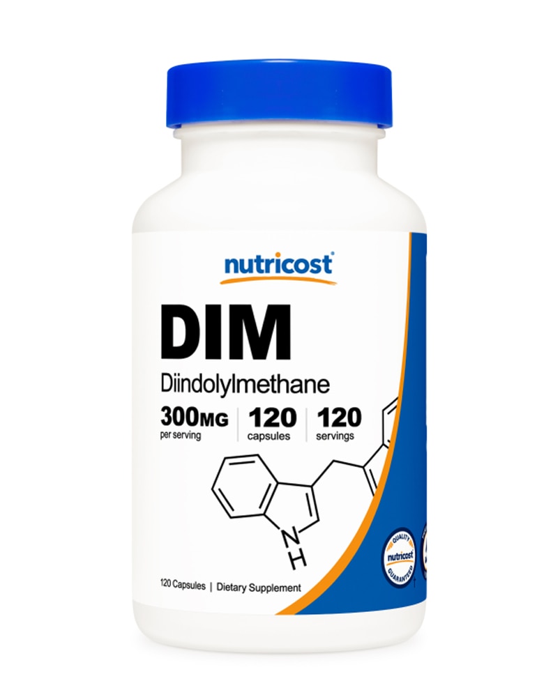 DIM Capsules (Капсулы) -- 300 mg - 120 Capsules Nutricost