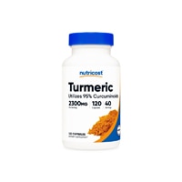 Nutricost Куркума — 2300 мг — 120 капсул Nutricost