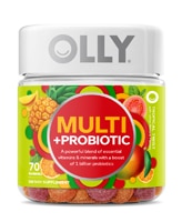 Adult Multi Probiotic Gummy Tropical Twist -- 70 Gummies (Жевательные конфеты) OLLY