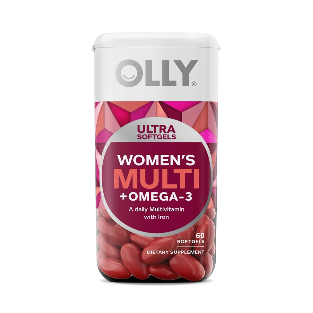 Ultra Women's Multi plus Omega-3 -- 60 Softgels (Мягкие капсулы) OLLY